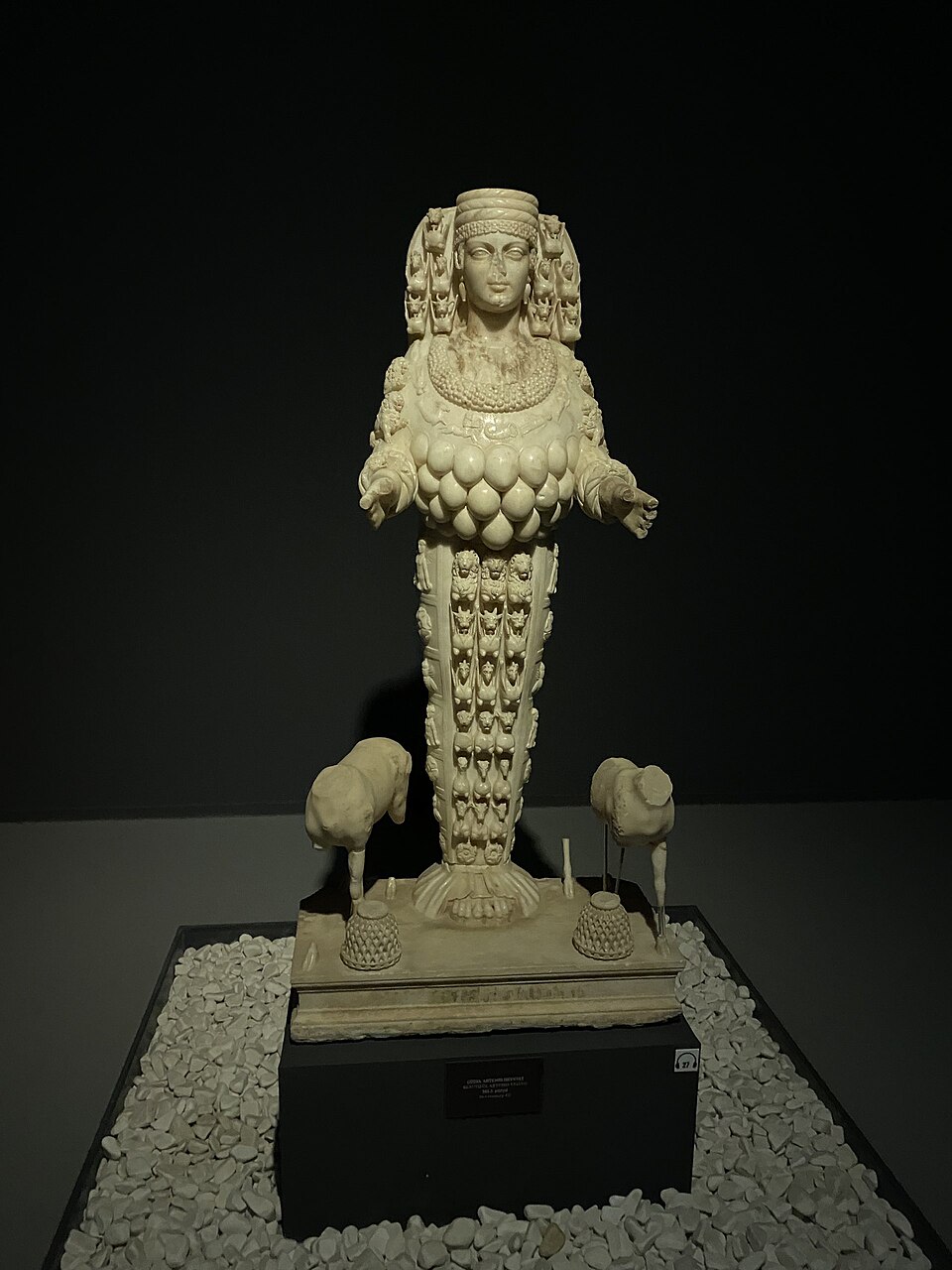 Artemis of Ephesus sculpture displayed in the Selçuk museum